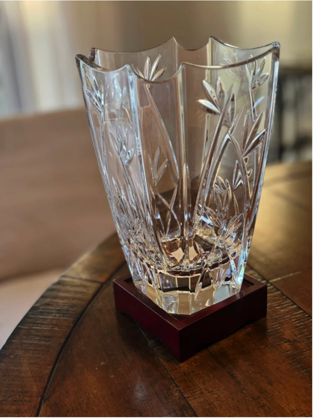 Waterford New Lead Crystal Bamboo 10